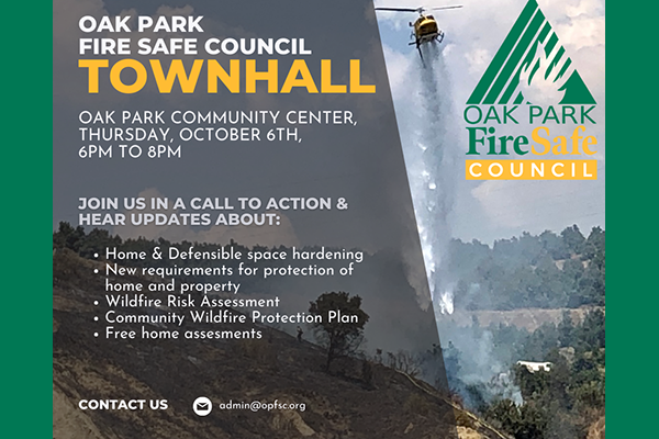 2022 Oak Park Wildfire Town Hall